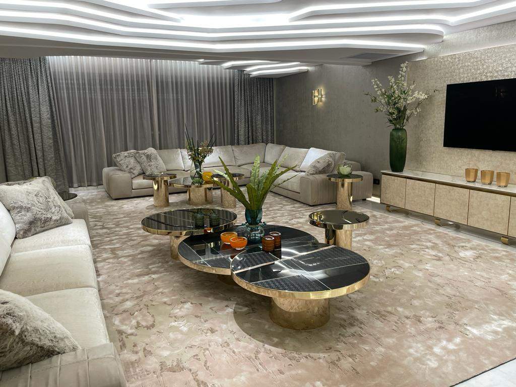 Durban project lounge lighting scene