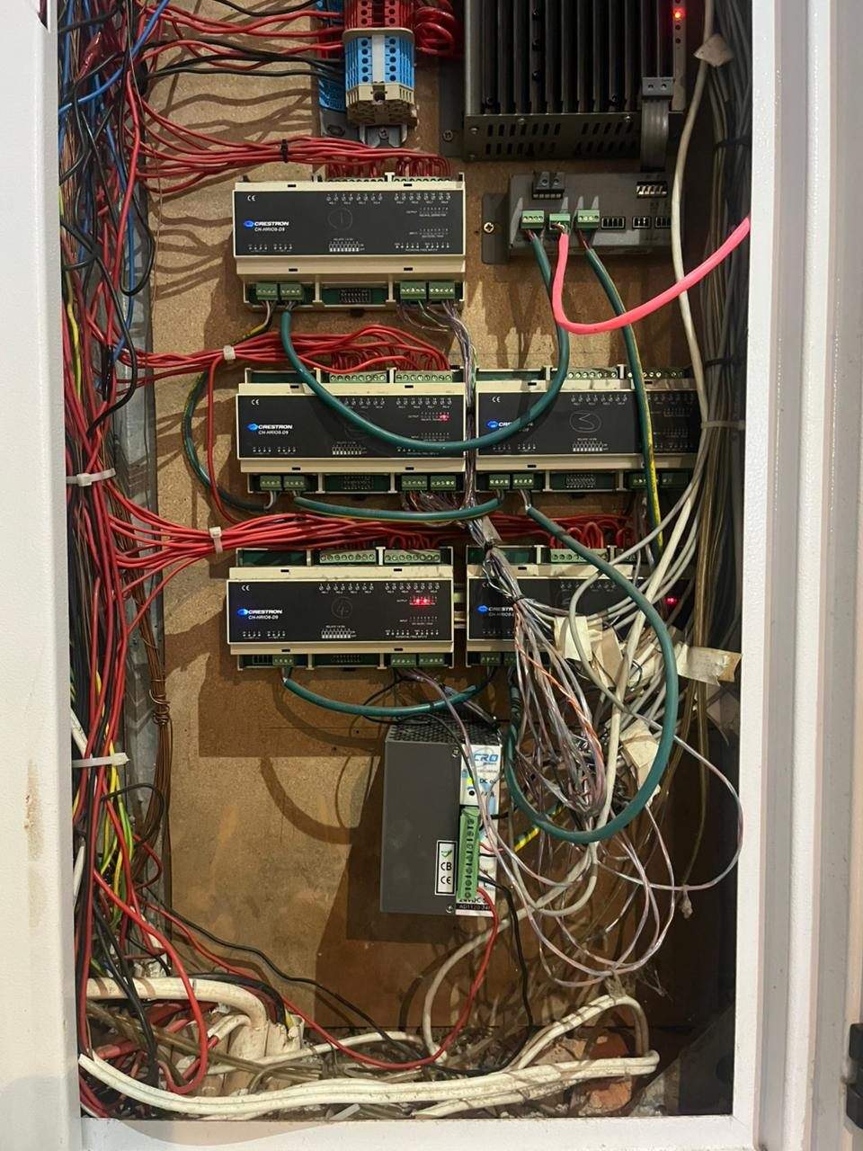 Legacy Crestron lighting control DB before professional assessment